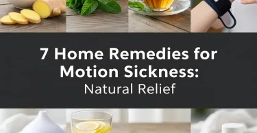 home remedies for motion sickness