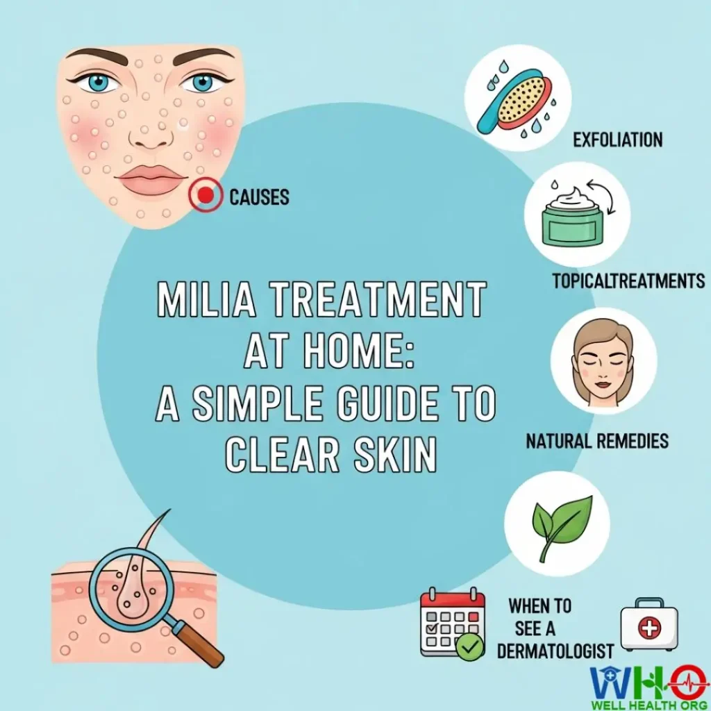 milia treatment at home