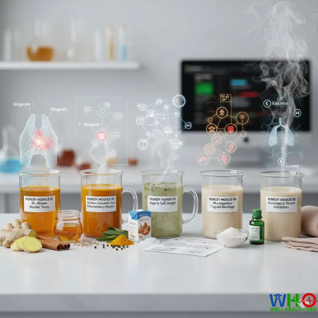 Sore Throat with Herbal Remedies 1 1