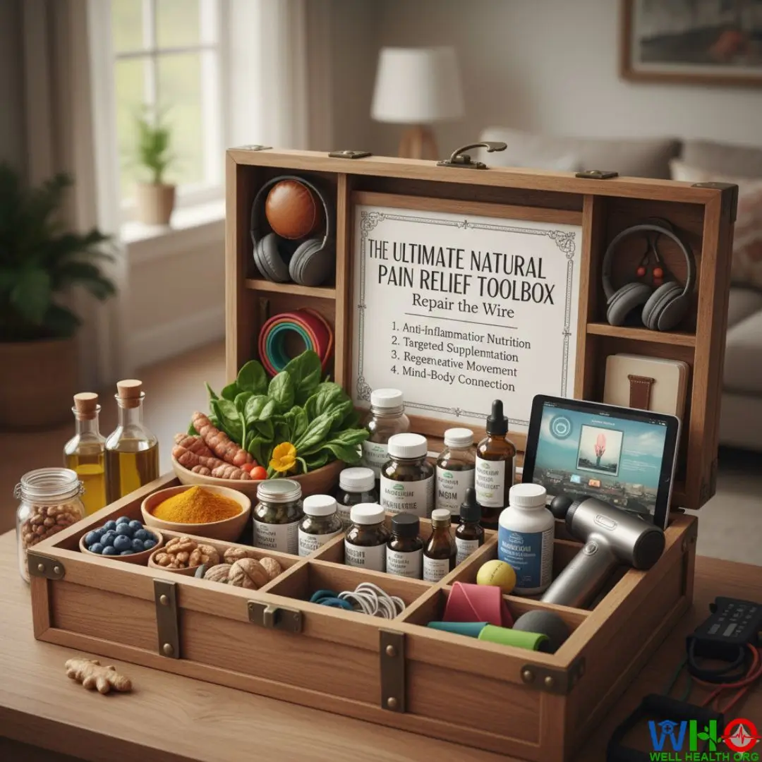 The Ultimate Natural Pain Relief Toolbox: Dr. Akram’s Medical Guide 2 The Ultimate Natural Pain Relief Toolbox