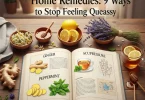 anti nausea home remedy