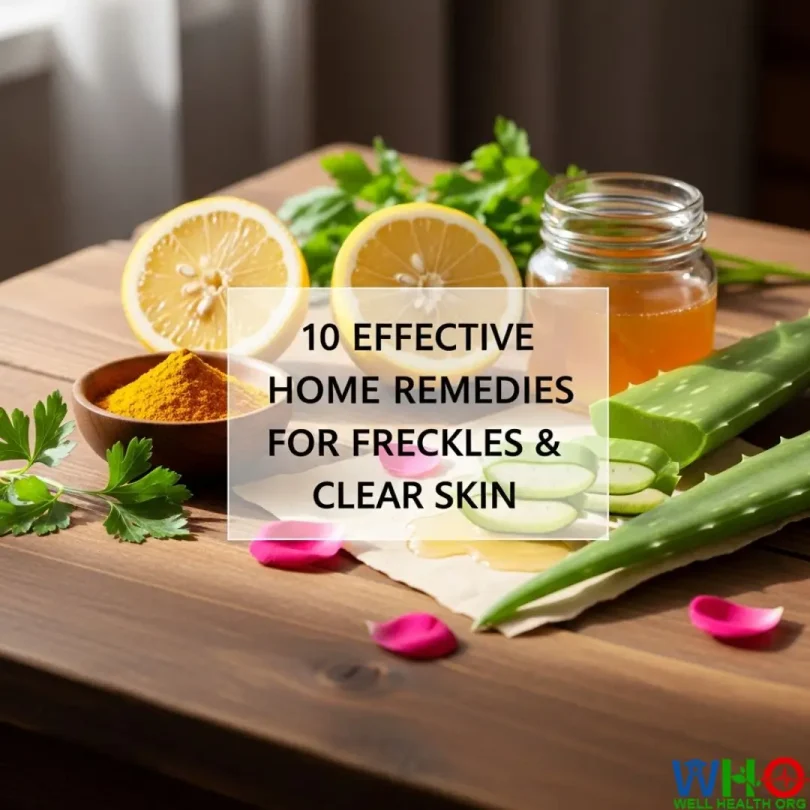 freckles treatment at home