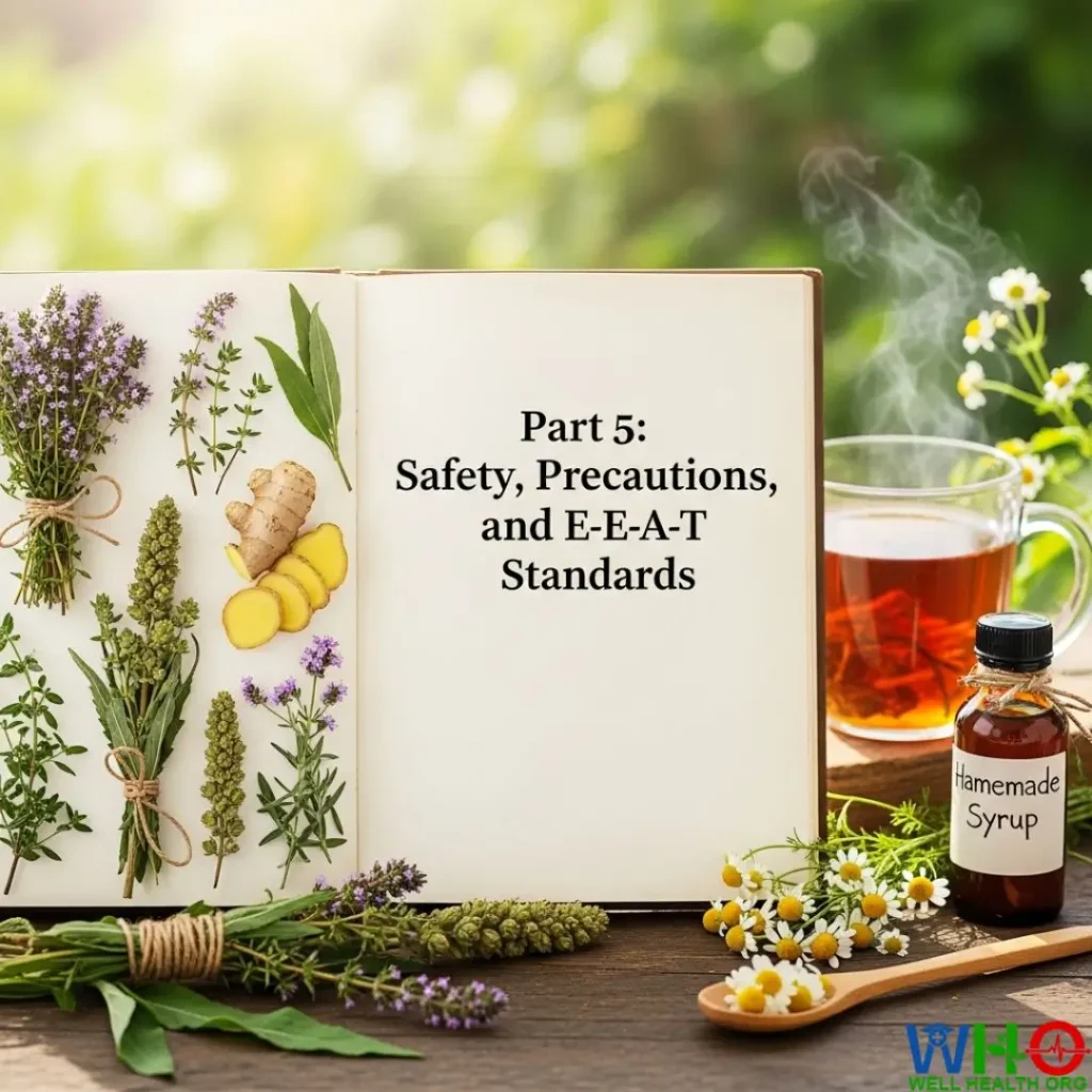 The Ultimate Herbal Apothecary: A Complete Guide to Soothing Coughs Naturally at Home 6 herb for cough 7