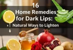 home remedies for dark lips