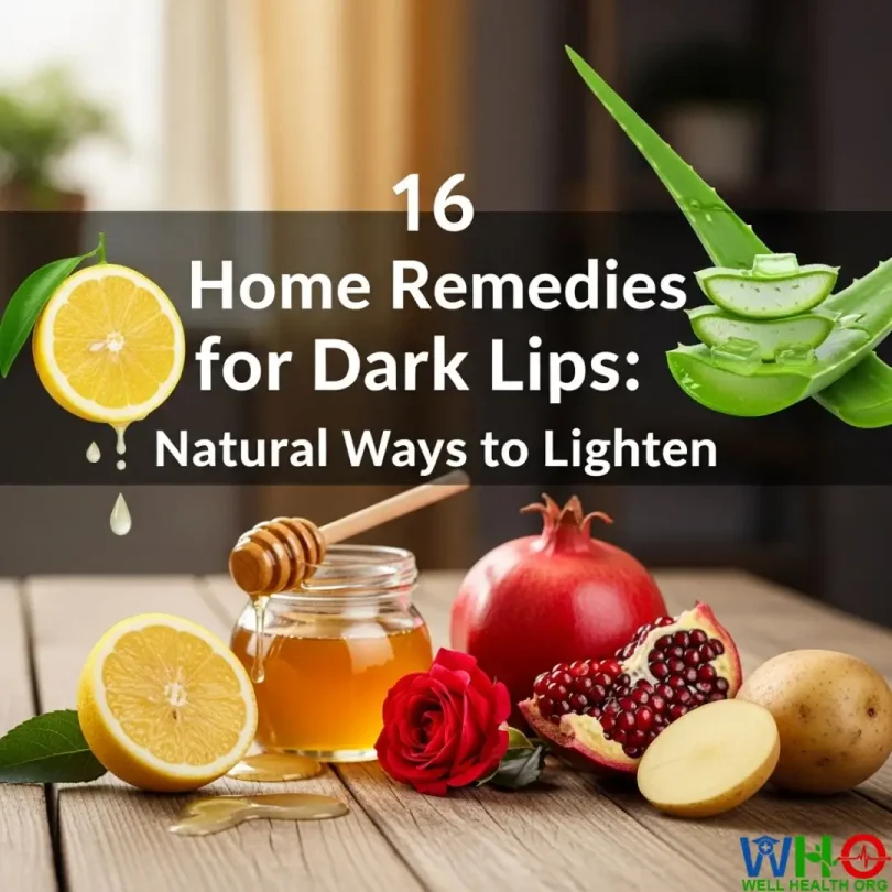 home remedies for dark lips