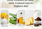 home remedies for dark neck