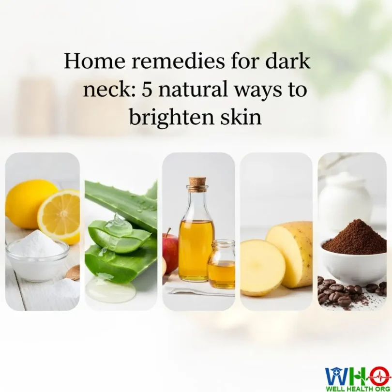 home remedies for dark neck