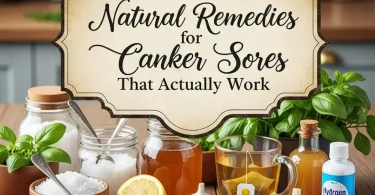 natural remedies for canker sores