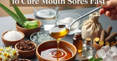 natural remedies for mouth sores