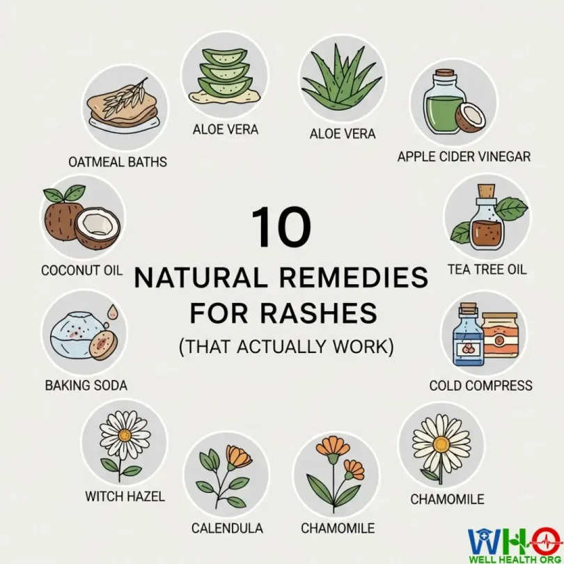 natural remedies for rashes