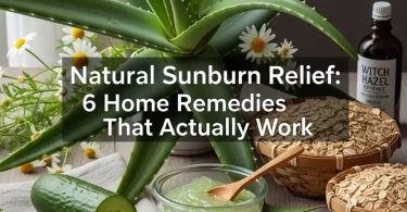natural sunburn relief