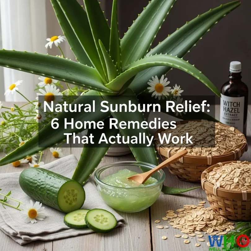natural sunburn relief