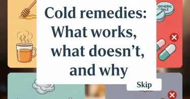 remedies for cold and cough