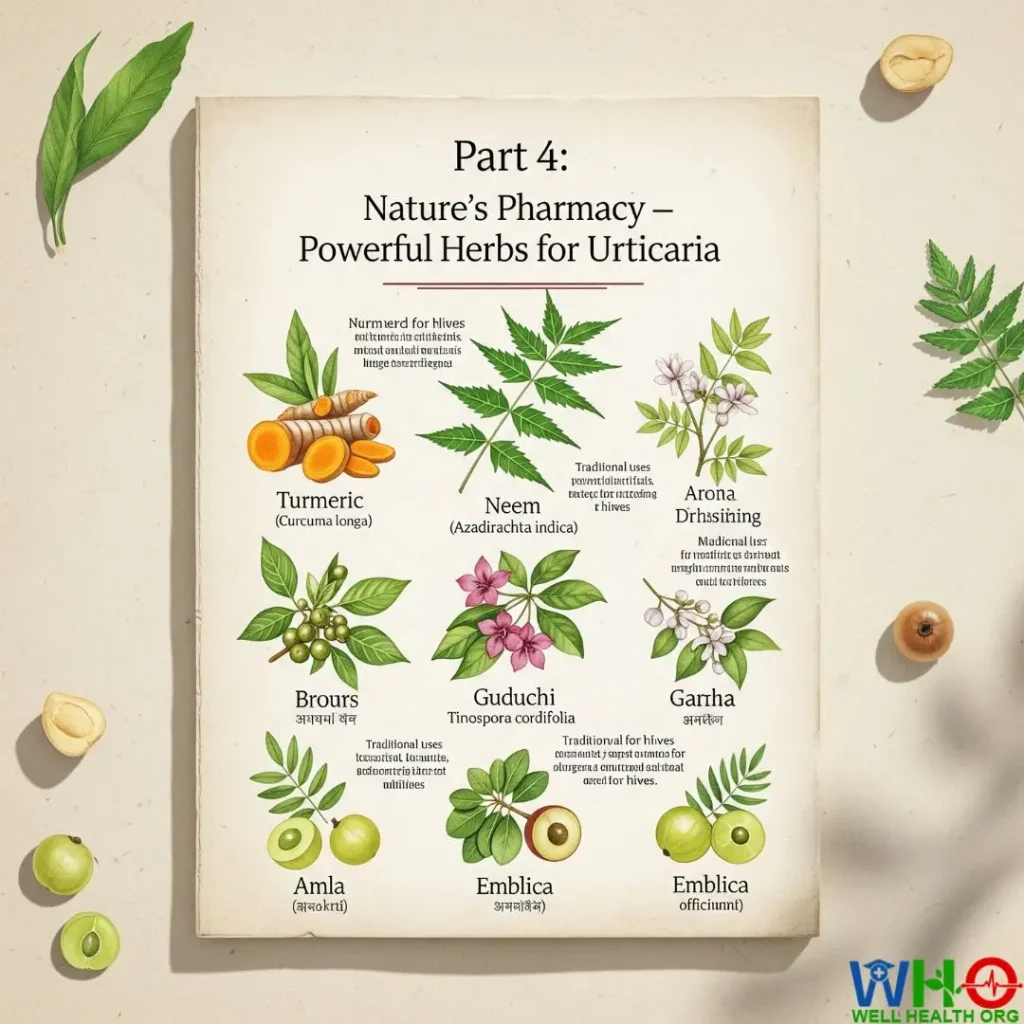 urticaria ayurvedic medicine 4