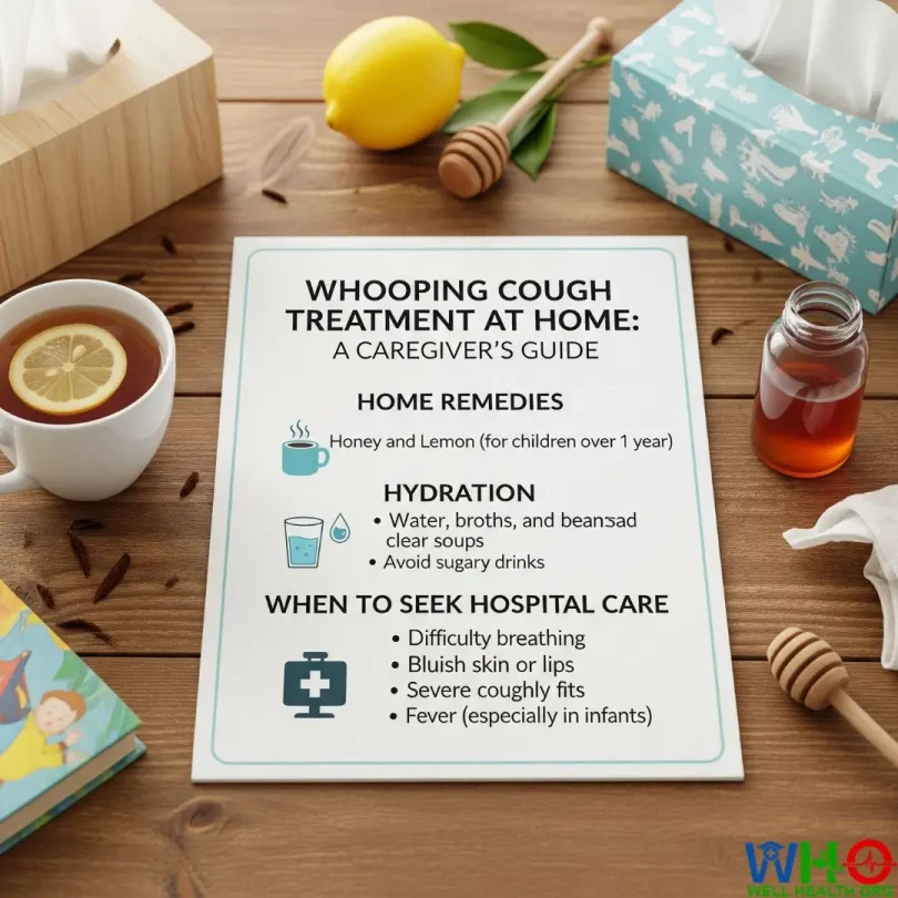 whooping cough treatment at home