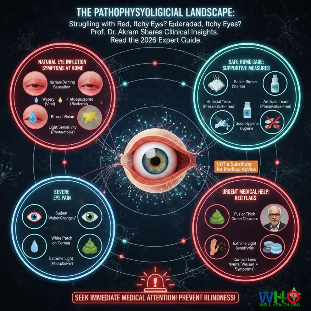 Eye Infection Symptoms at Home