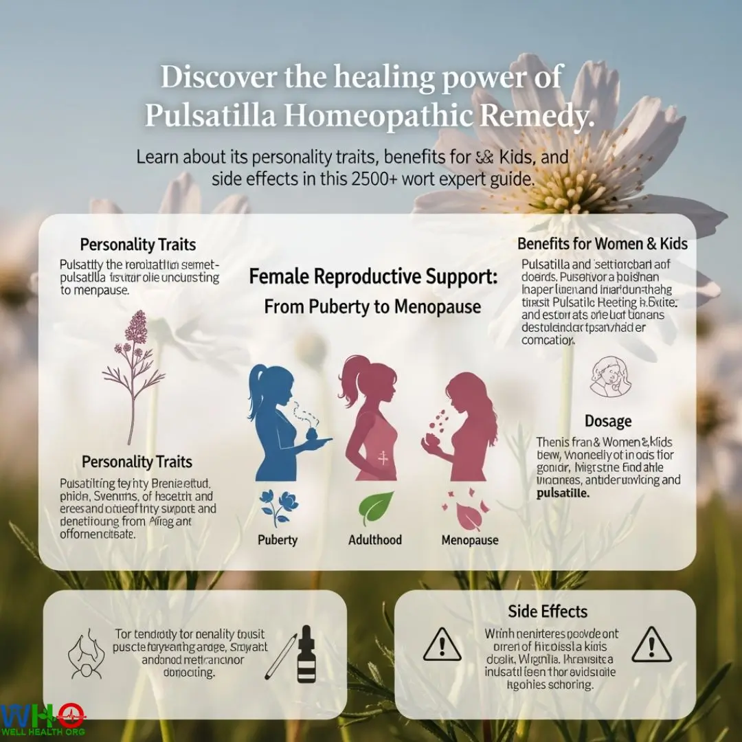 Pulsatilla Homeopathic Remedy: Benefits, Uses & Personality Guide 7 Pulsatilla Homeopathic Remedy (2)