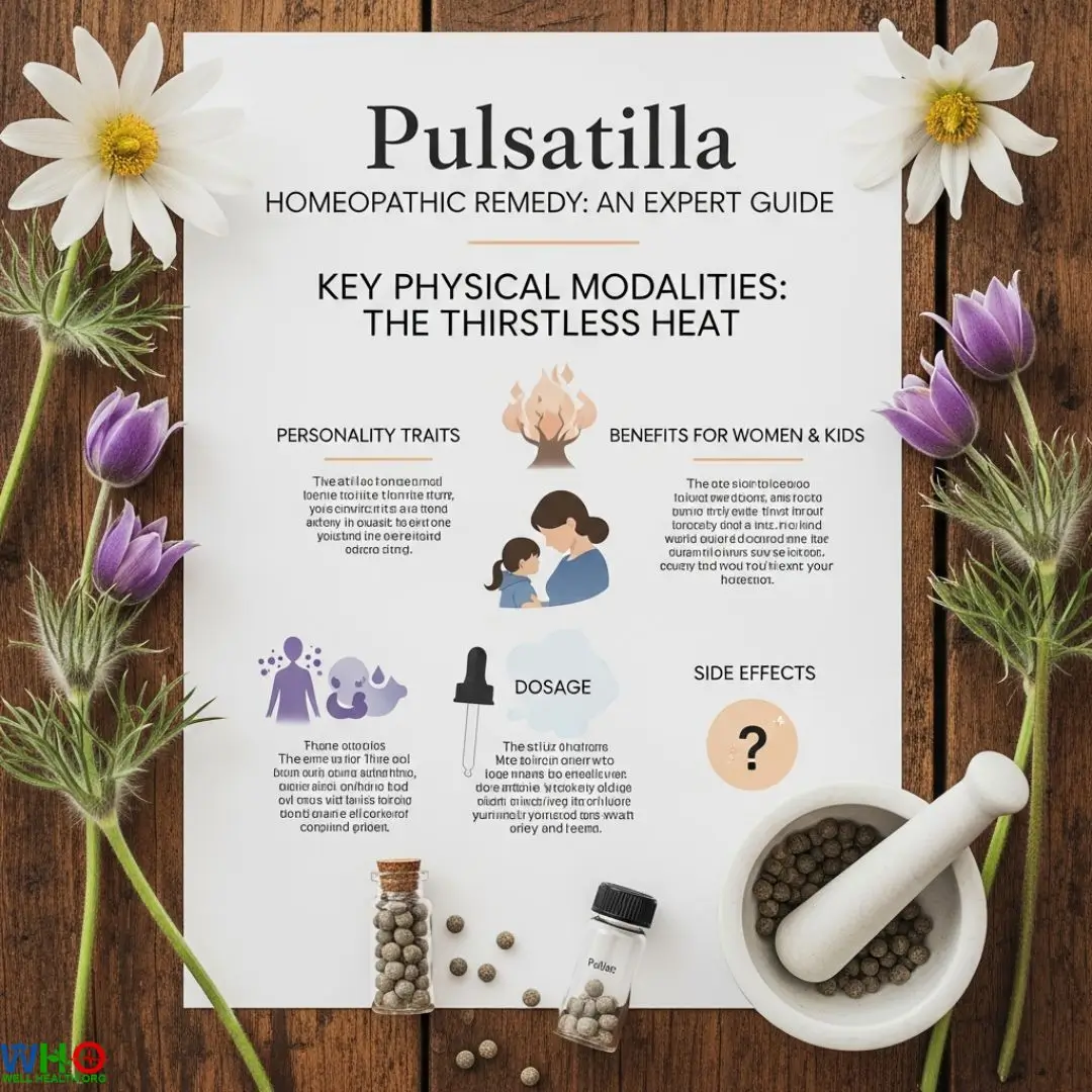 Pulsatilla Homeopathic Remedy: Benefits, Uses & Personality Guide 5 Pulsatilla Homeopathic Remedy