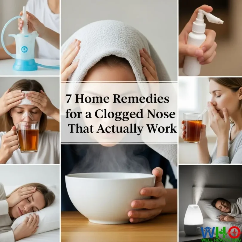 Home Remedies for Clogged Nose