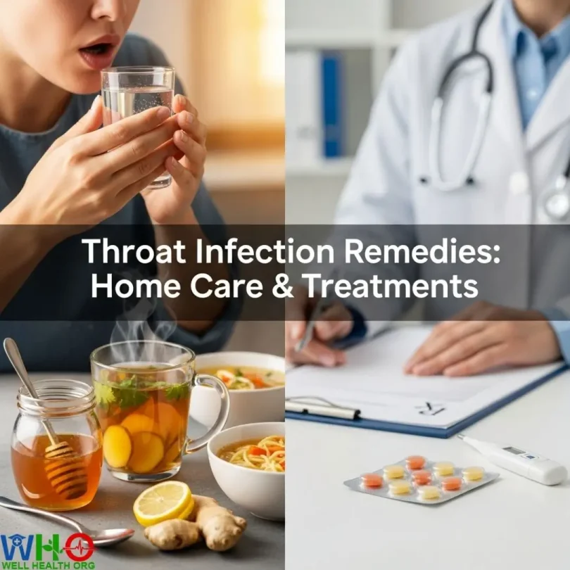 throat infection remedies