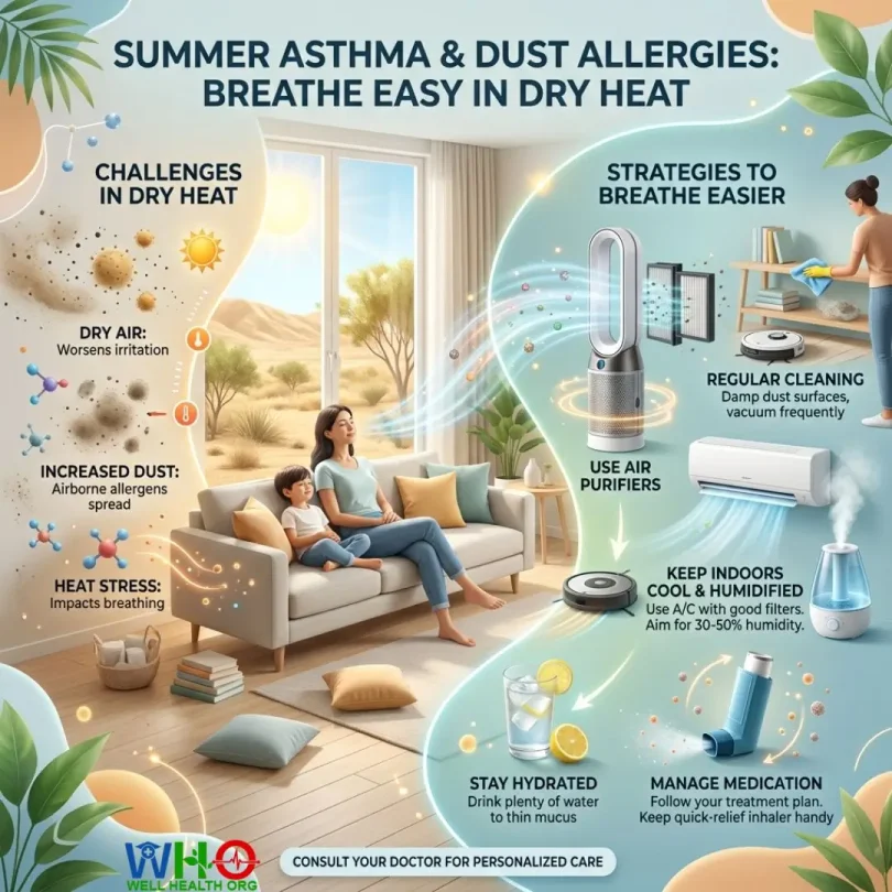 Summer Asthma And Dust Allergies