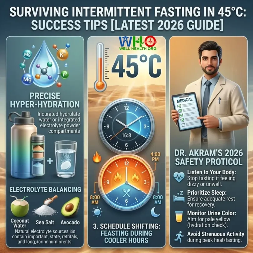 Intermittent Fasting in 45°C