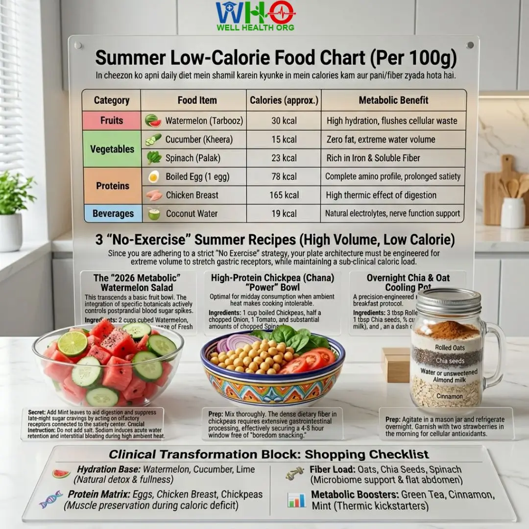 Weight Lose in Summer Without Exercise 1 1 1