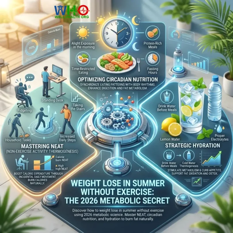 Weight Lose in Summer Without Exercise