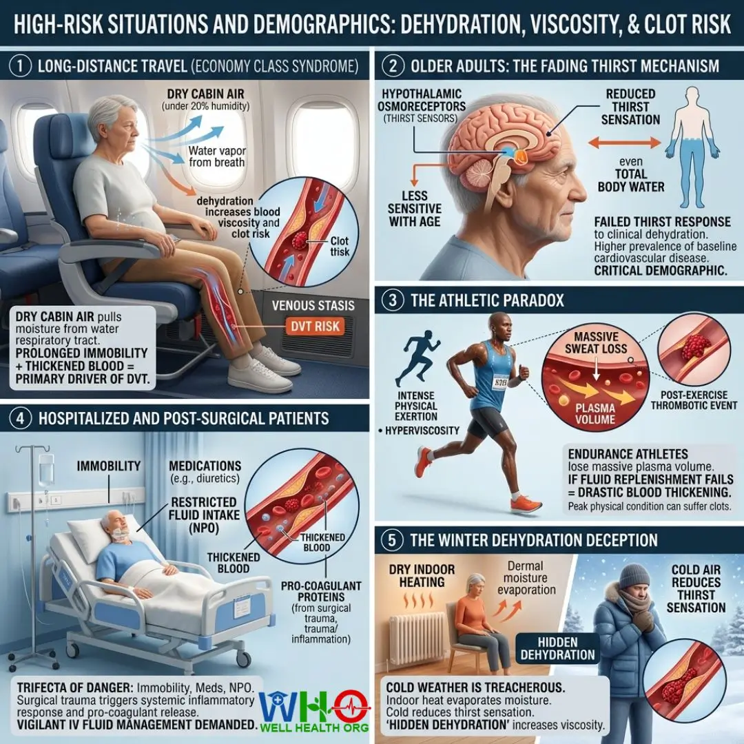 blood viscosity and clot risk 1 2