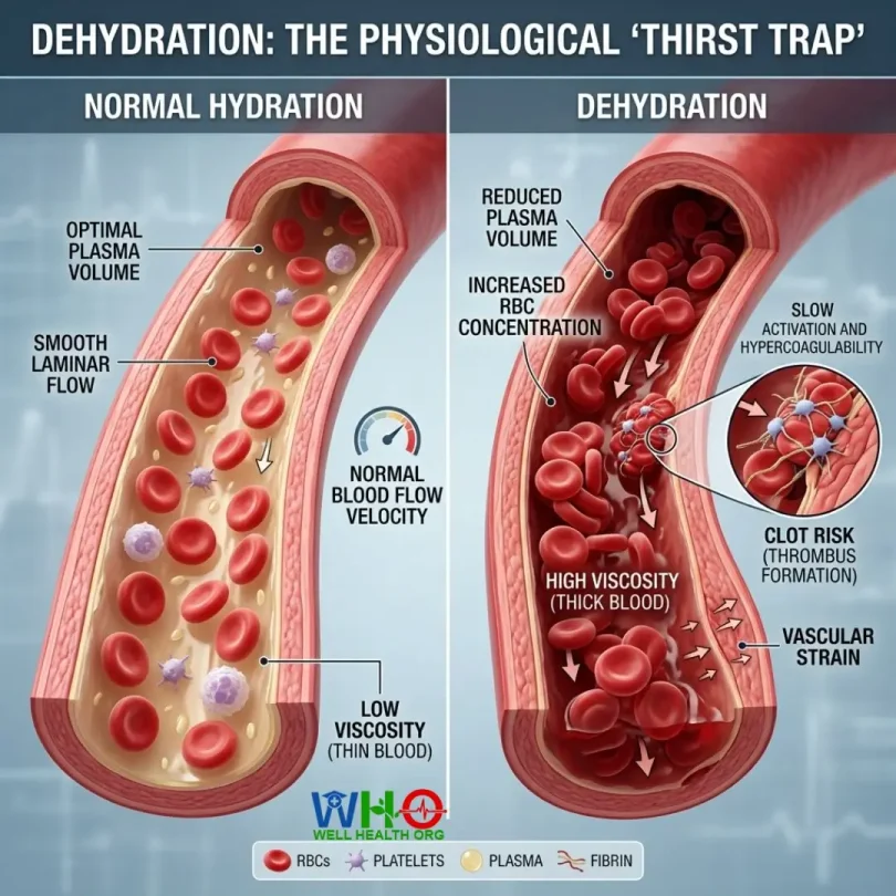 blood viscosity and clot risk