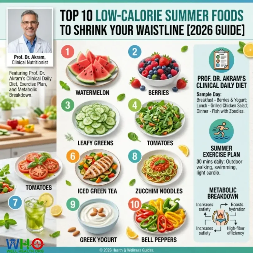 low-calorie summer foods