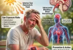 Blood Pressure Spikes in the Sun