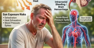 Blood Pressure Spikes in the Sun