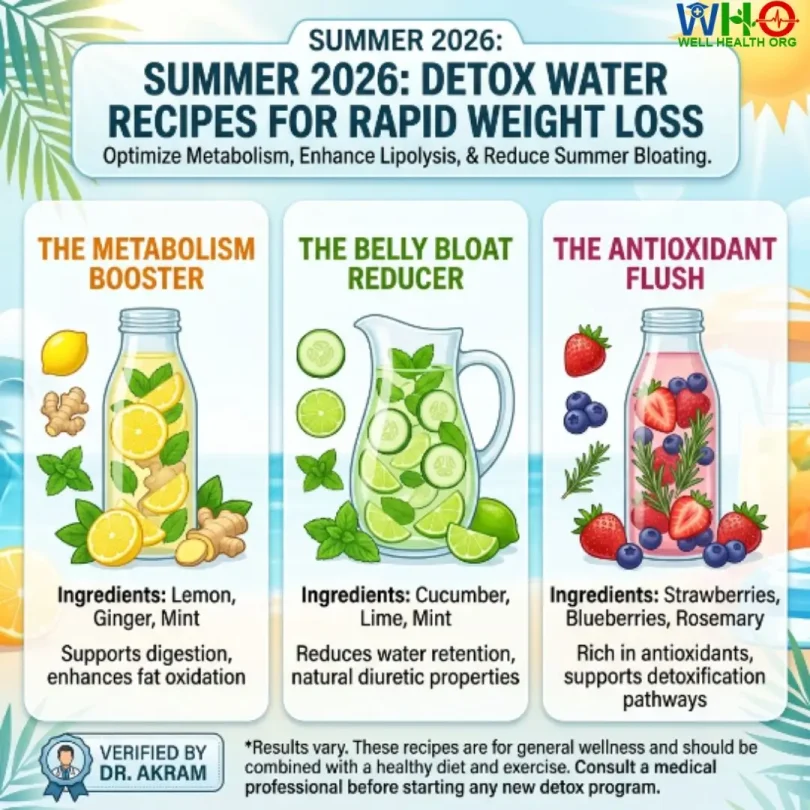 Detox Water Recipes for Rapid Weight Loss