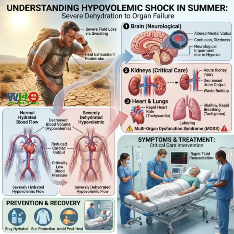 Hypovolemic Shock in Summer