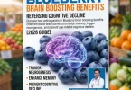 Blueberry brain boosting benefits