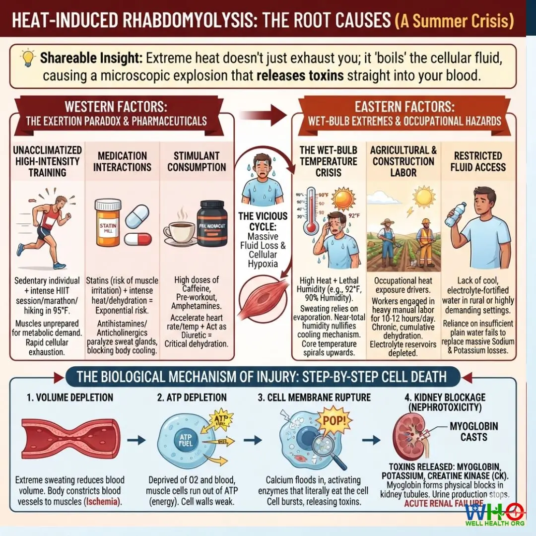 Heat Induced Rhabdomyolysis 2