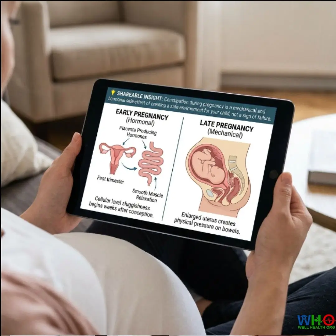Managing Pregnancy Constipation Without Laxatives: A Neurological & Gut-Motility Guide 2 Pregnancy Constipation 1
