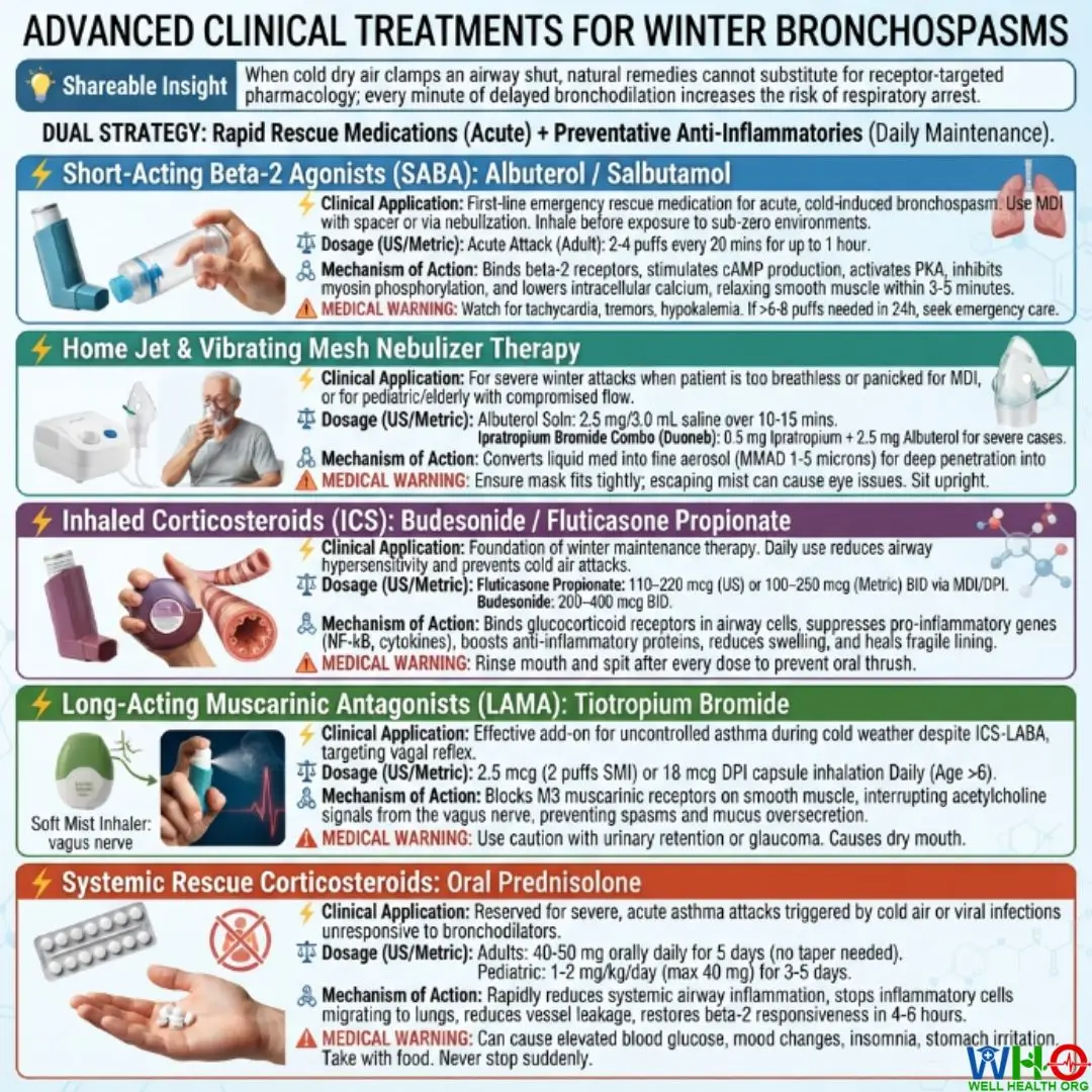 The Danger of Cold Dry Air on Lungs: Surviving Winter Asthma & Bronchospasms 4 Winter Asthma Bronchospasms 1 1