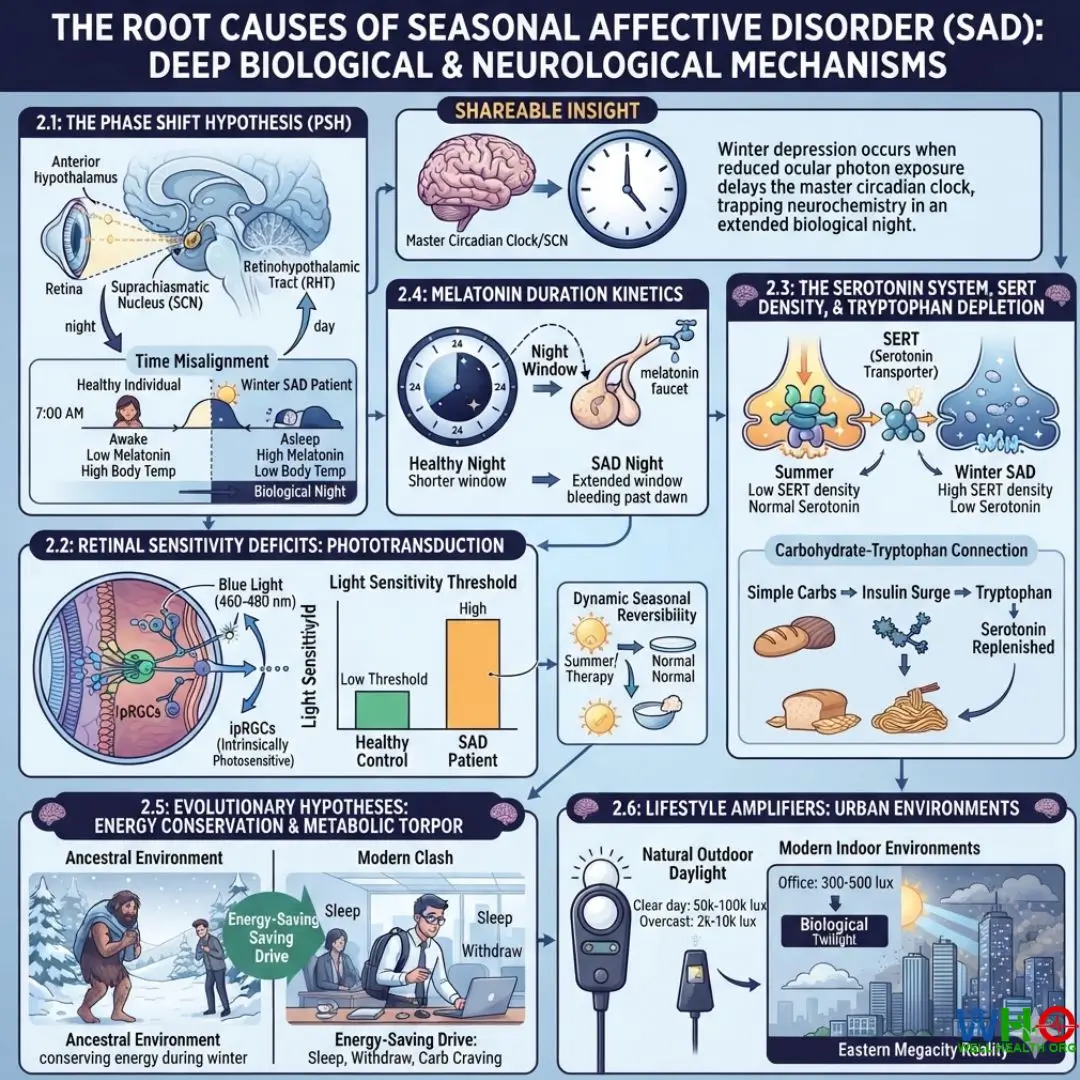 Seasonal Affective Disorder (SAD): The Neuroscience of Winter Depression 3 Seasonal Affective Disorder 1 1