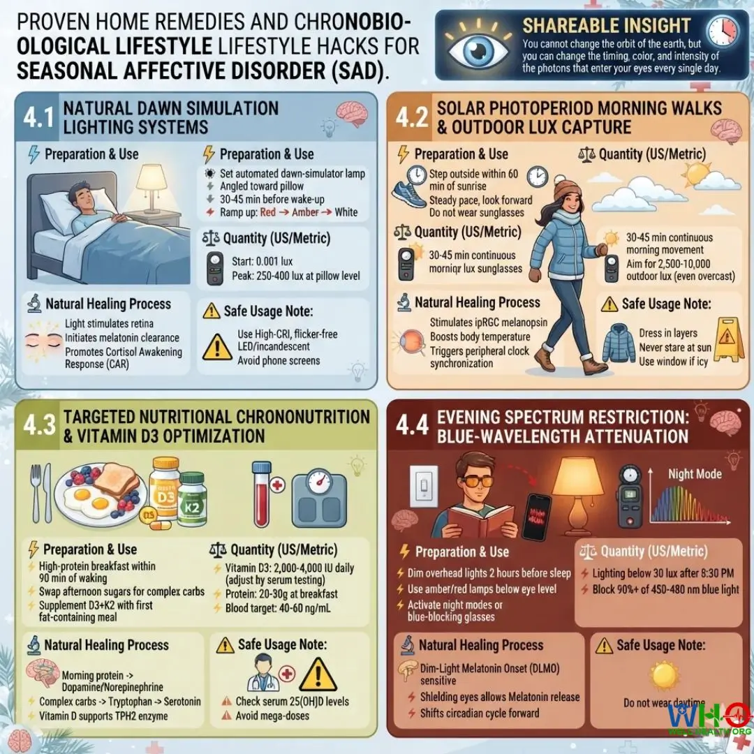 Seasonal Affective Disorder (SAD): The Neuroscience of Winter Depression 5 Seasonal Affective Disorder 1 2